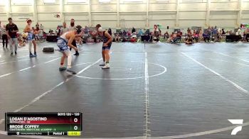 120 lbs Round 1 - Brodie Coffey, Contenders Wrestling Academy vs Logan D`Agostino, Revolution