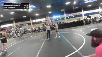 123 lbs Consi Of 8 #1 - Brandon Avila Ramos, Atc vs Liam Anderson, 208 Spartans