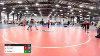 285 lbs Prelims - Jaekell Springer, Ohio Titan Blue vs Kyle Jeffers, Headhunters WC