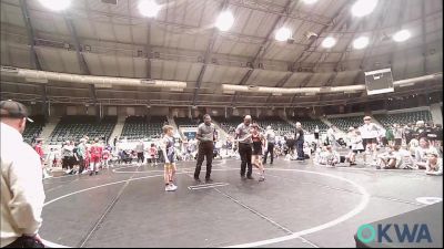 70 lbs 3rd Place - Able Ridge, Sperry Wrestling Club vs Cooper Pulliam, TTWC Red