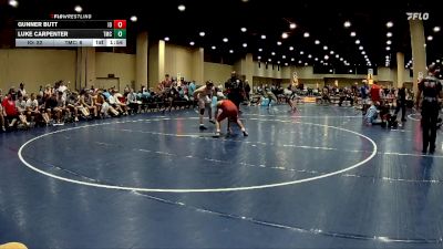 144 lbs 4th Wrestleback (32 Team) - Luke Carpenter, Team Mat Clash vs Gunner Butt, Indiana Outlaws