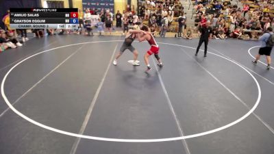 157 lbs Champ. Round 3 - Amilio Salas, MN vs Grayson Eggum, MN