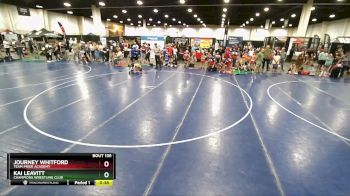 49 lbs Round 5 - Journey Whitford, Team Pride Academy vs Kai Leavitt, Champions Wrestling Club