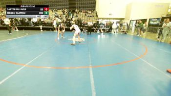 128-I lbs Consi Of 16 #2 - Carter Billings, Berwick Area vs Mason Slatton, Sachem North