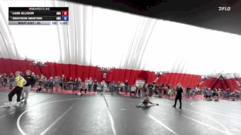 92 lbs Cons. Round 3 - Liam Allison, Askren Wrestling Academy vs Grayson Mentink, Askren Wrestling Academy