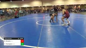 160 lbs Consolation - Samuel Murphy, Pinnacle Wrestling Club vs Talen Thompson, Georgia
