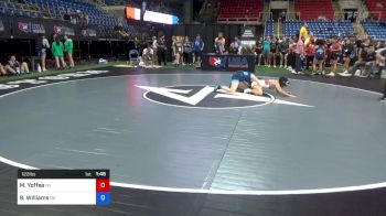 122 lbs Quarters - Mika Yoffee, Nevada vs Bella Williams, Oklahoma