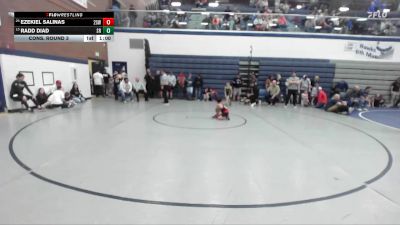 53 lbs Cons. Round 3 - Ezekiel Salinas, 208 Spartan WC vs Radd Diad, Shootbox Rigby