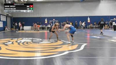 149 lbs Round Of 32 - Gavin Ripley, Maine Maritime Academy vs Josiah Miller, Southern Maine