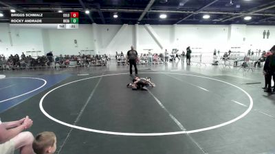 42 lbs Consi Of 8 #2 - Briggs Schmalz, Colorado Hammers vs Rocky Andrade, Rkda