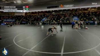 120 lbs Champ. Round 1 - Connor Baccam, Waukee vs Jackson Willliams, Freedom