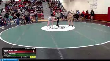 106 lbs Cons. Round 6 - Lane Torczon, Cody vs Cale Pfister, Wind River