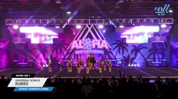 Universal Sonics - Rubies [2025 Exhibition (Cheer) Day 1] 2025 Aloha Grand Nationals