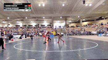 A 175 lbs 5th Place Match - Conrad Morales, Cocke Co. High School vs Xavier Viazcan, Cornersville High School