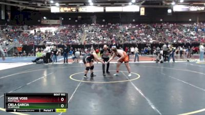 235 lbs Cons. Round 5 - Kassie Voss, Post Falls vs Ciela Garcia, Scappoose