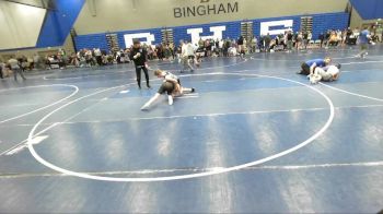 117 lbs Cons. Round 2 - CHARLES HUGGARD, Agon vs Rowdy Roybal, Cougars Wrestling Club