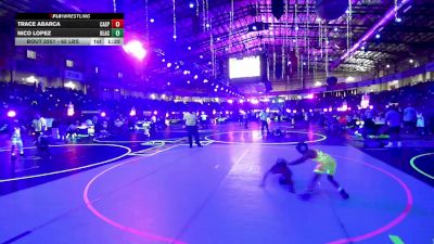 65 lbs Quarterfinal - Trace Abarca, Casper Wrestling Club vs Nico Lopez, Black Fox Wrestling Academy