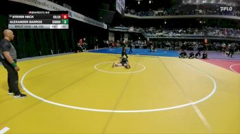 6A 150 lbs Cons. Round 2 - Steven Heck, Keller vs Alexander Barros, Lewisville Hebron