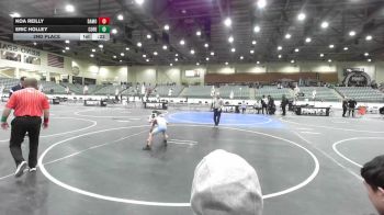 54 lbs 2nd Place - Koa Reilly, Damonte Mustangs WC vs Eric Holley, Core Wrestling