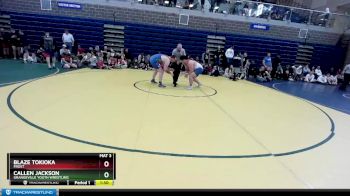235 lbs Round 1 - Callen Jackson, Grangeville Youth Wrestling vs Blaze Tokioka, Frost