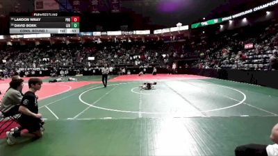 50 lbs Cons. Round 1 - Landon Wray, PBG1 vs David Bork, LEO1