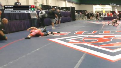 126 lbs Consi Of 32 #1 - Jr Ortega, CO vs Jack Cole, NJ