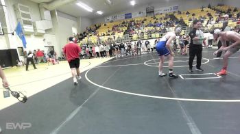 155 lbs Round Of 16 - James Gaylor, Tahlequah Wrestling Club vs Ben Fullbright, Vinita JH