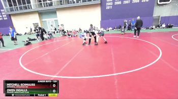 120 lbs Cons. Round 4 - Owen Ingalls, Fishers Wrestling Club vs Mitchell Schmauss, Immortal Athletics WC