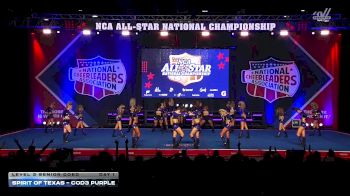 Spirit of Texas - Cod3 Purple [2026 L3 Senior Coed Day 1] 2026 NCA All-Star National Championship