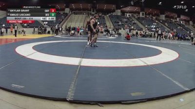174 lbs Champ. Round 1 - Emilio Liscano, Indiana Tech vs Skylar Grant, Campbellsville (Ky.)