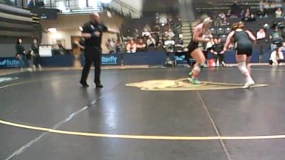 180 lbs Cons. Round 3 - Alex Parks, Eureka vs Ella Creighton, Wisconsin - Oshkosh