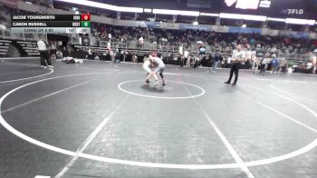 100 lbs Consi Of 8 #2 - Jacob Youngwirth, King Select Wr Ac vs Canon Russell, Wentzville Wrestling Federation
