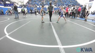 64 lbs Consi Of 4 - Piper Shelton, Choctaw Ironman Youth Wrestling vs Braylen Jones, Newcastle Youth Wrestling