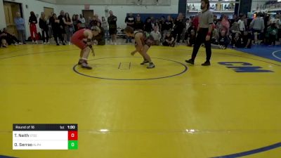 130 lbs Round Of 16 - Trey Neith, Steel Valley Renegades vs Olympic Serrao, Alpha