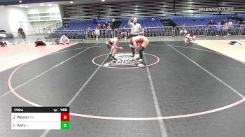 170 lbs Consi Of 16 #2 - Jed Wester, MN vs Colin Kelly, IL