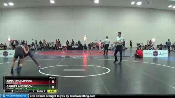 157 lbs Quarters & 1st Wb (16 Team) - Jonah Muhammad, Baker (Kan.) vs Garret Anderson, Lourdes University