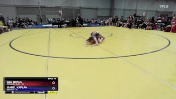 115 lbs Semis & 3rd Wb (16 Team) - Gigi Bragg, Michigan Blue vs Isabel Kaplan, Indiana