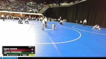 107 lbs Round 4 - Rayna Trainor, Iowa vs Reiona Zweibohmer, Iowa