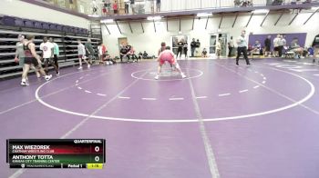 175 lbs Quarterfinal - Anthony Totta, Kansas City Training Center vs Max Wiezorek, Chatham Wrestling Club