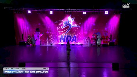 Dance Dynamics - Tiny Elite Small Pom [2025 Tiny - Premier - Pom Day 1] 2025 NDA Houston Regional