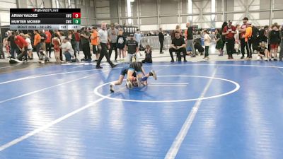 58 lbs Champ. Rd Of 16 - Arian Valdez, Asylum Wrestling Club vs Hunter Moser, Cruiser Wrestling Club
