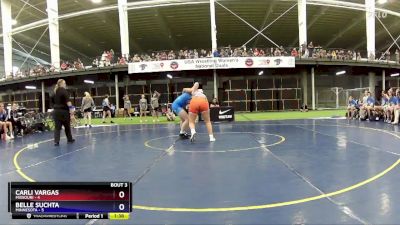 170 lbs Round 1 (6 Team) - Carli Vargas, Missouri vs Belle Suchta, Minnesota