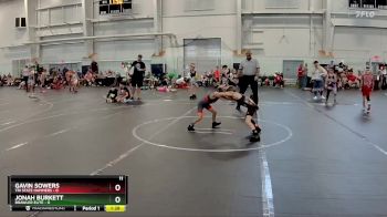 48 lbs Round 4 (6 Team) - Gavin Sowers, Tri State Hammers vs Jonah Burkett, Brawler Elite