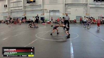 48 lbs Round 4 (6 Team) - Gavin Sowers, Tri State Hammers vs Jonah Burkett, Brawler Elite