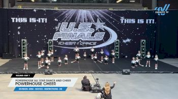 Powerhouse All Star Dance and Cheer - Powerhouse Cheer [2024 L1 Mini - Novice - Restrictions - D2 Day 1] 2024 The U.S. Finals: Des Moines