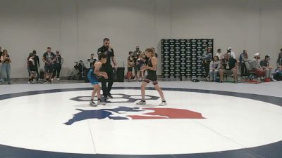 35 kg Cons. Quarters - Evan Thiele, MTC - MANTANONA TRAINING CENTER vs GeorgeLomax Porras, Savage House Wrestling Club