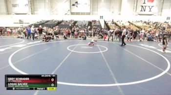 54 lbs Cons. Semi - Logan Galvez, Savage Wrestling Club vs Grey Schrader, HF-L Wrestling