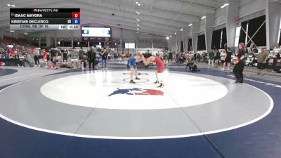 132 lbs Cons. Rd Of 16 - Isaac Mayora vs Kristian DeClercq, ISI