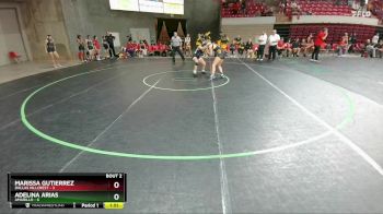 126 lbs Semis (4 Team) - Marissa Gutierrez, Dallas Hillcrest vs Adelina Arias, Amarillo