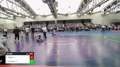 65-B lbs Quarterfinal - Luca Pepe, Validus Wrestling Club vs Dominic Canale, Wrecking Crew Wrestling Academy